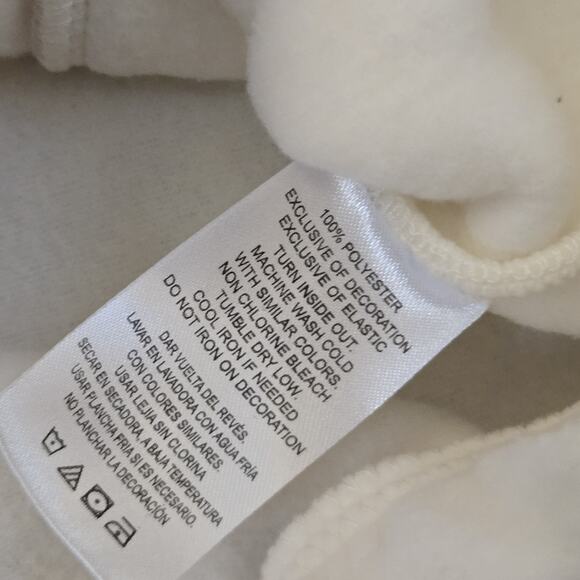 Marika Purple/White‎ Fuzzy Fleece high pile hi pile Sweater L(6x) NEW!! - Picture 4 of 4